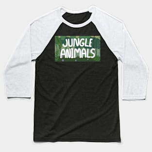 Jungle Animals | Lilla The Lamb Baseball T-Shirt